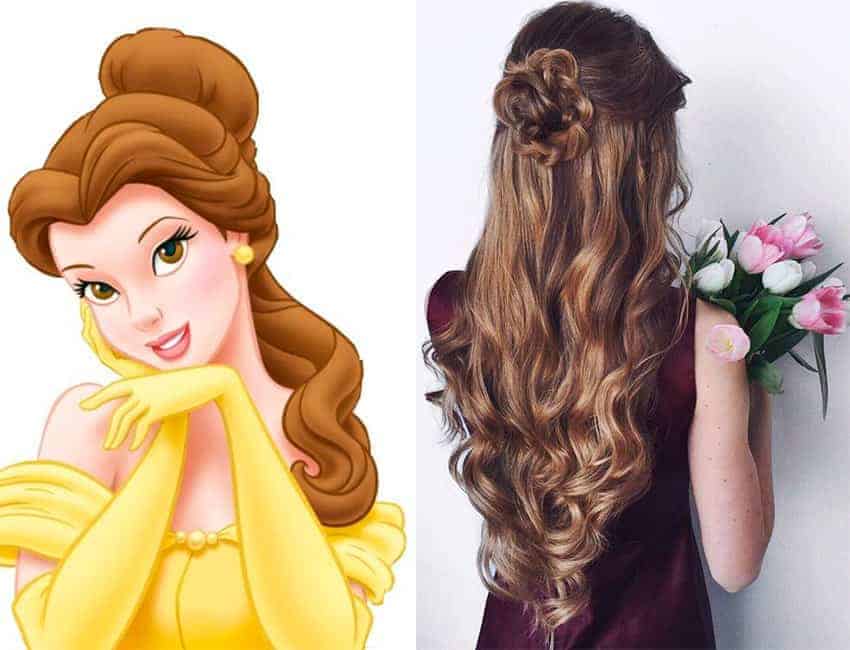 Peinados inspirados en las princesas Disney Elige el tuyo