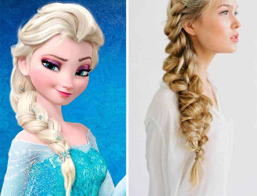 15 Peinados paso a paso estilo Princesa de Disney Y si hacemos un peinado   Es la Moda