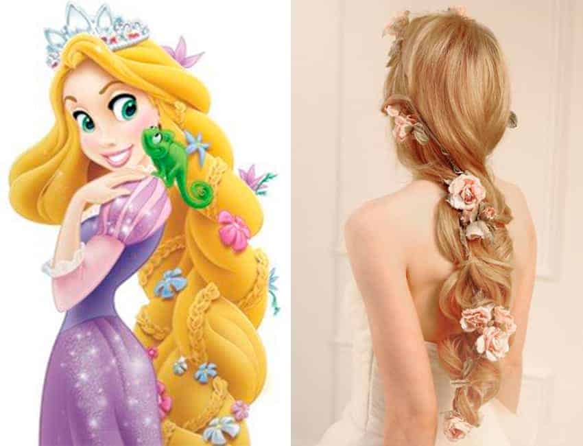 5 peinados de princesas Disney para tu boda