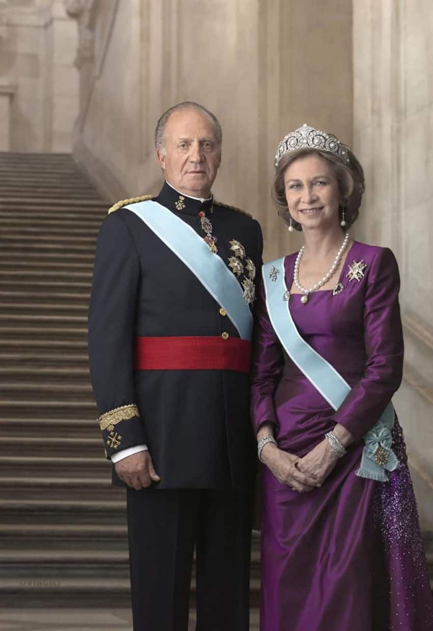 Don Juan Carlos y Doña Sofía