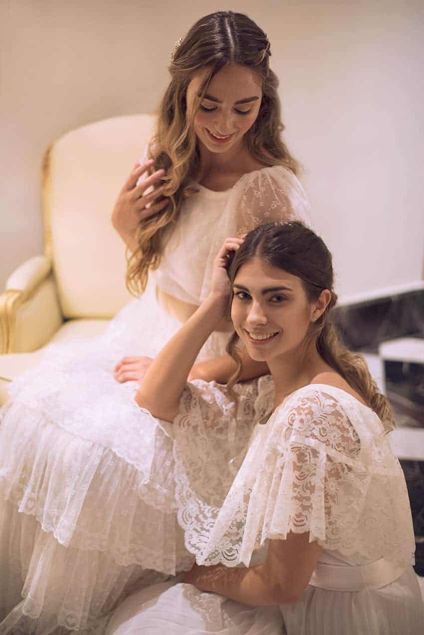 Maquillaje y peluquería: Oriana Herrera y María José Granizo Modelo: Claire Fonseca