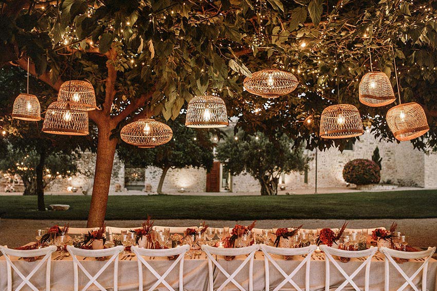 Iluminación decorativa para bodas. Editorial Benigalip. Sweet Event WP