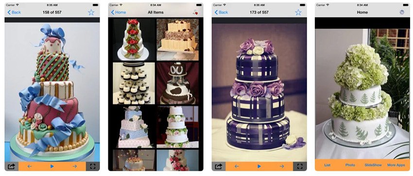 Apps para bodas. Wedding Cake Design