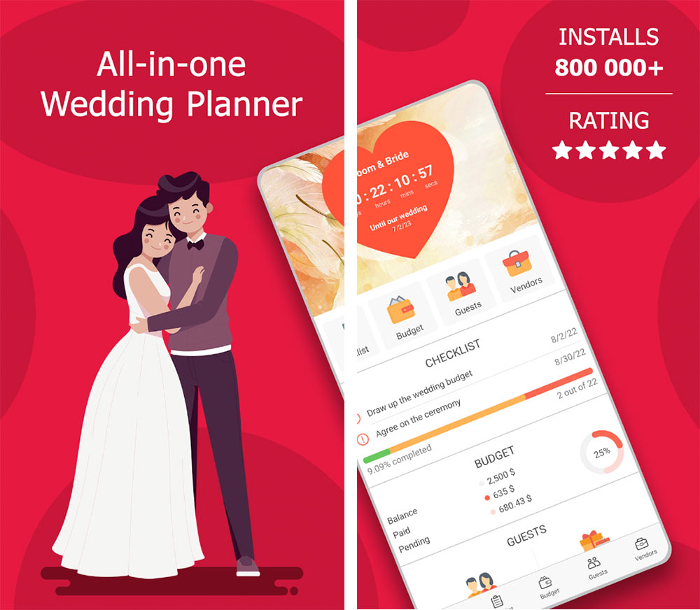 Apps para bodas // MyWed
