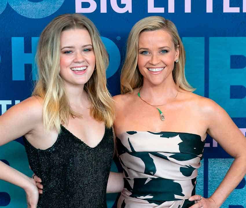 Reese Witherspoon y Ava Phillippe gemelas
