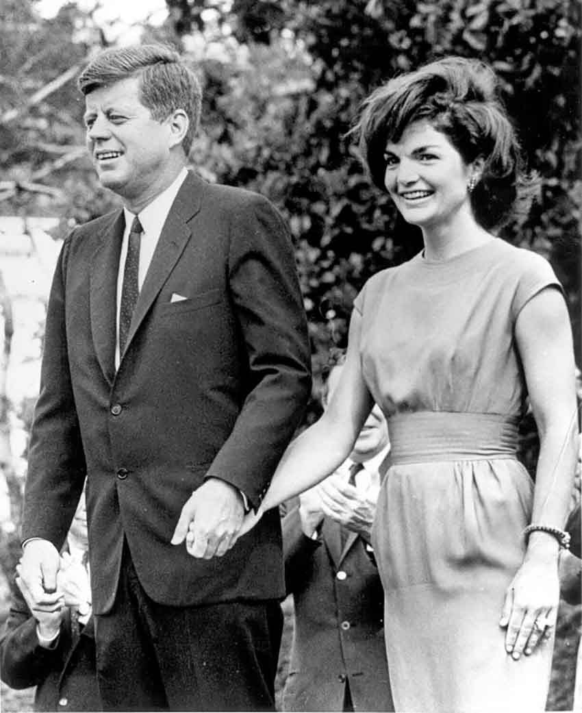 Presidente Kennedy y Jacqueline