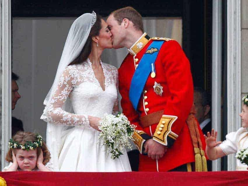el vestido de novia de Kate Middleton
