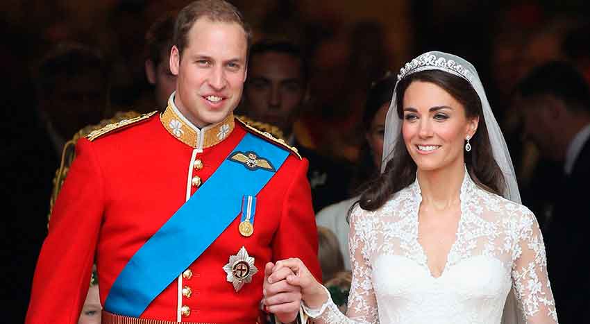 vestido de novia de Kate Middleton