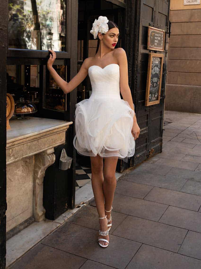 vestidos de novia flamencos vestidos de novia cortos