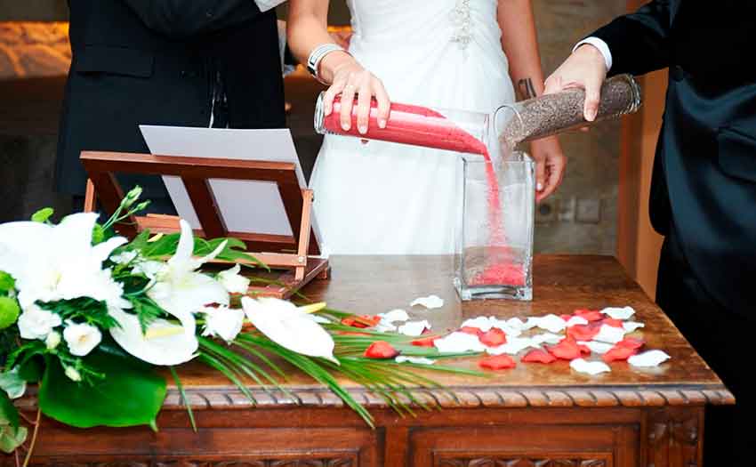 alternativas a los anillos de compromiso rituales de boda
