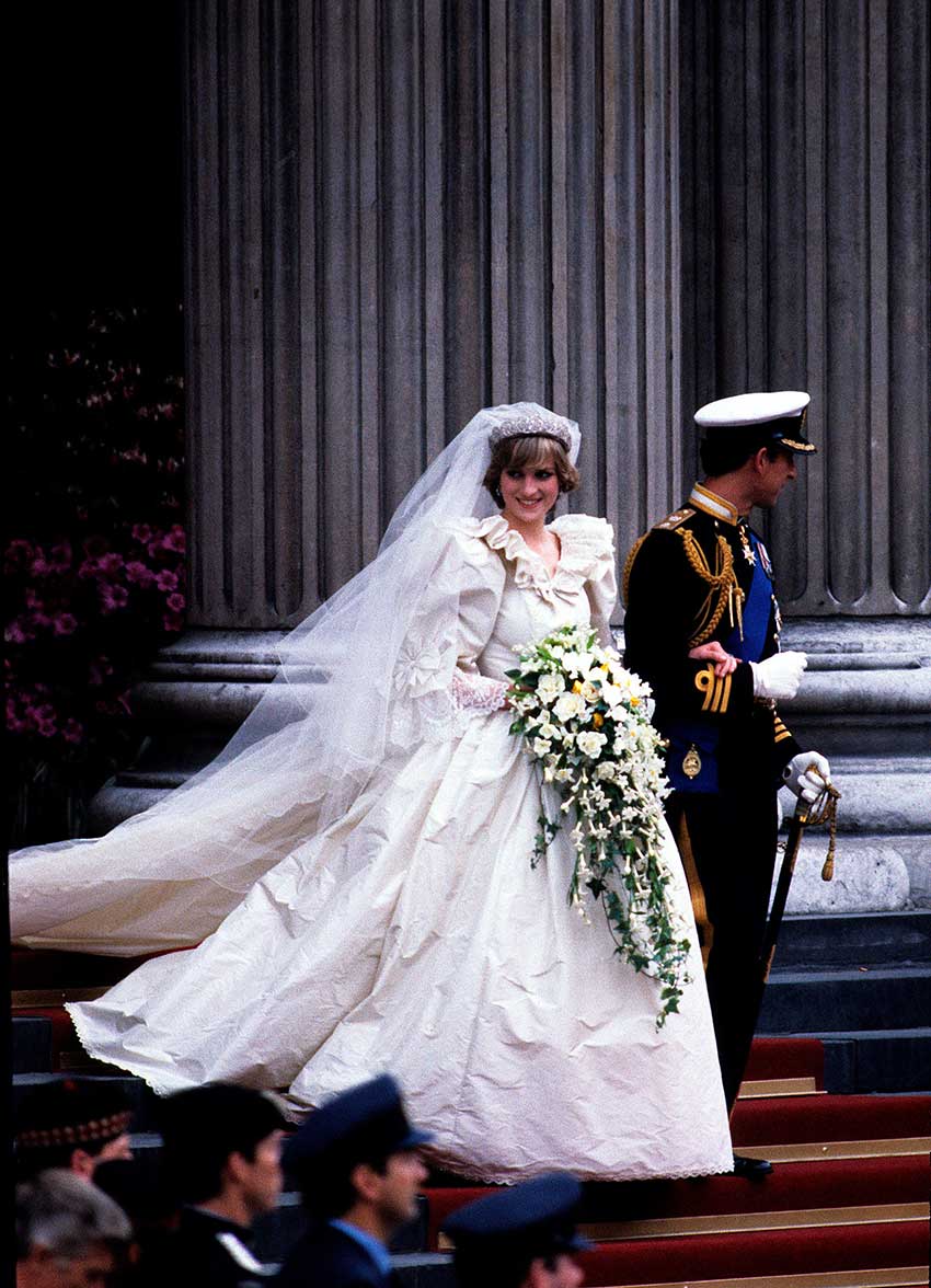 boda de Lady Di y Carlos de Inglaterra 