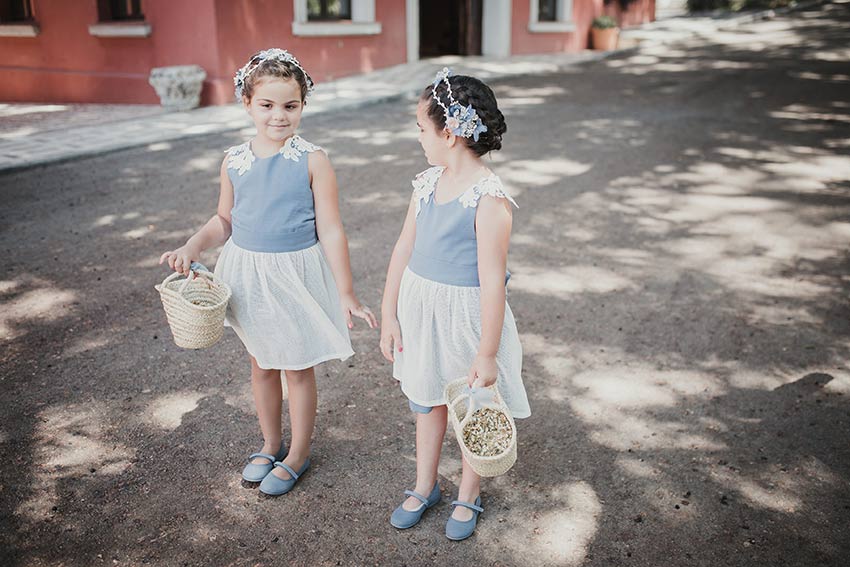 Trajes para niños de boda // Fotografía: José Bernal 