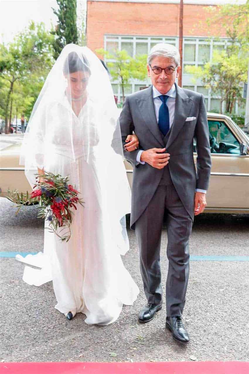 vestido de novia de Lucía Martín Alcalde