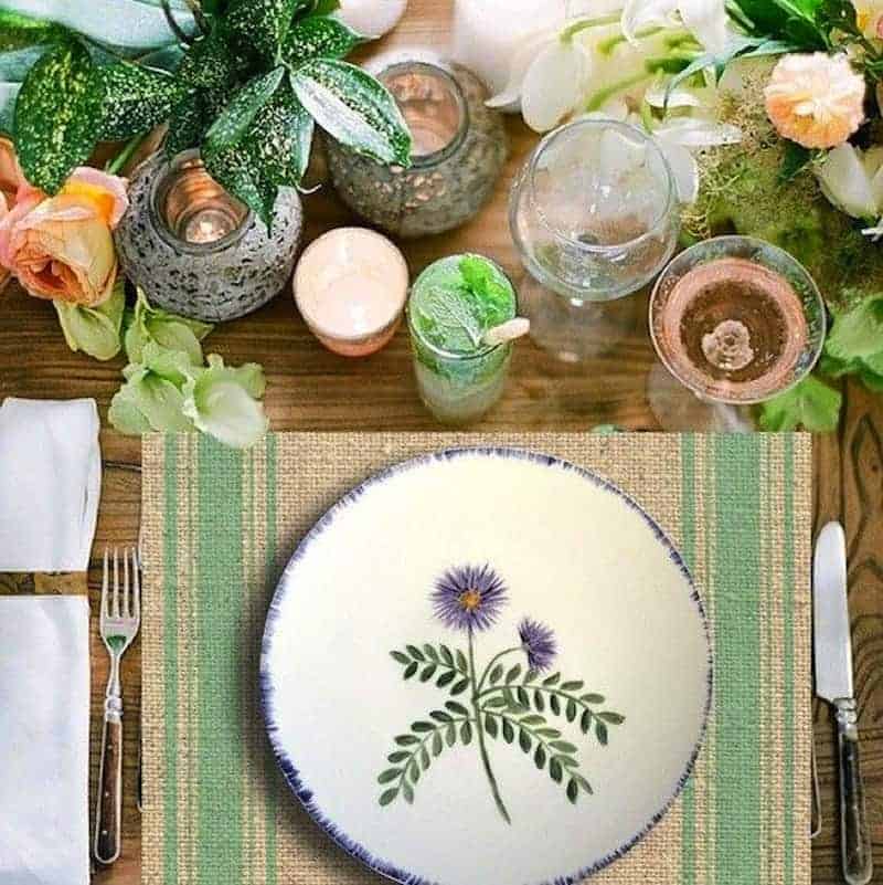 decoración bodas mesas floral