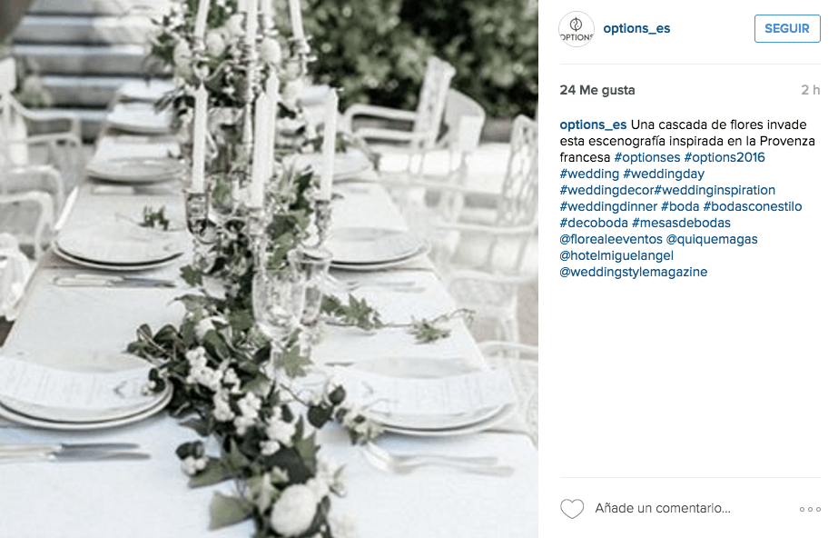 utilizar instagram en la boda decoracion