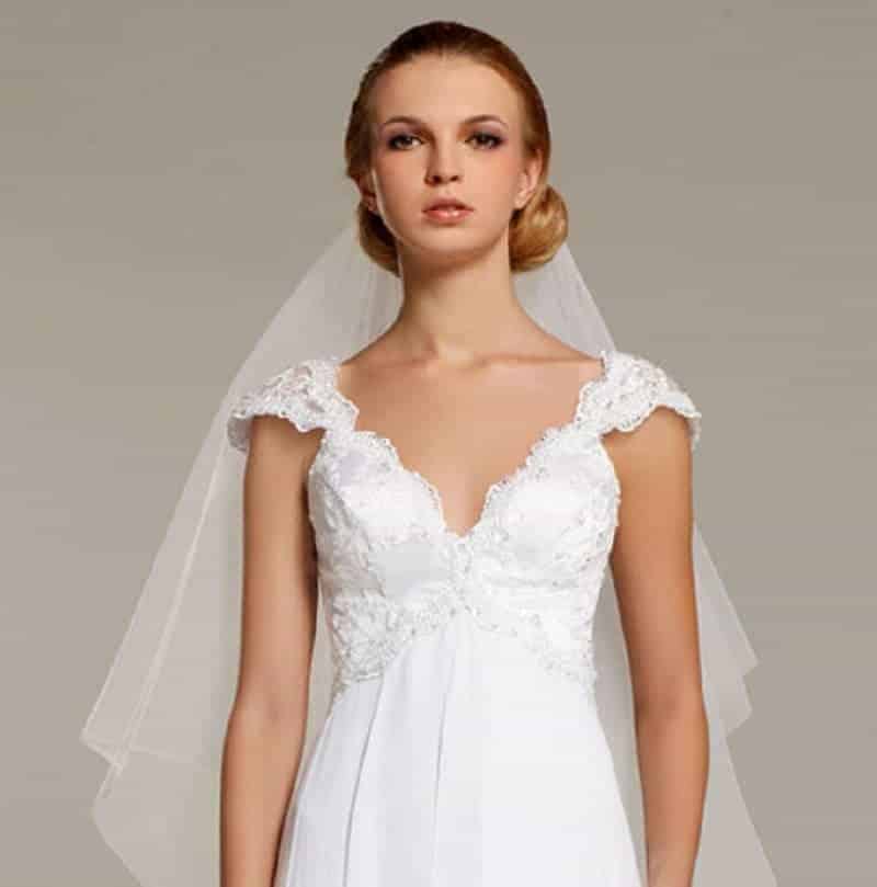 escote vestido de novia