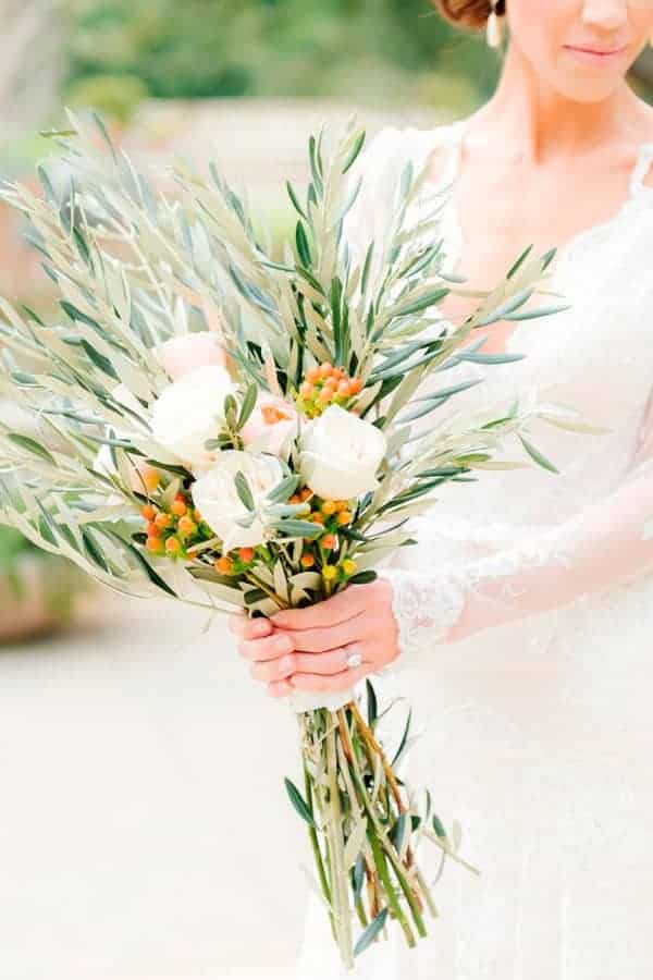 ramos de olivo para bodas