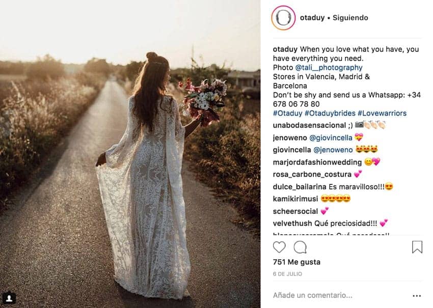 5 cuentas de Instagram sobre bodas