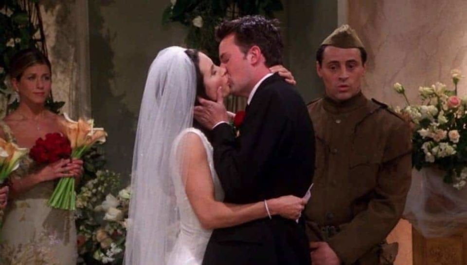 Chandler y Mónica