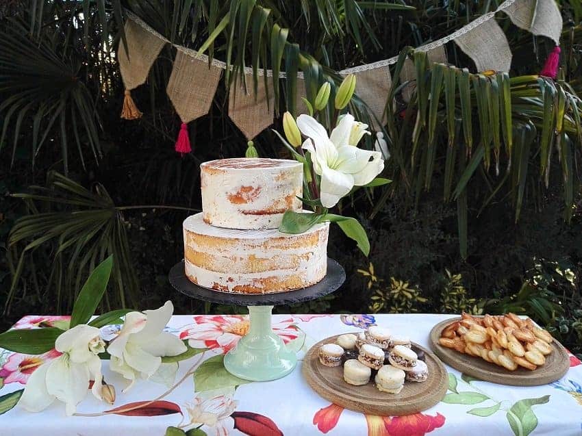 mesas dulces para bodas en verano
