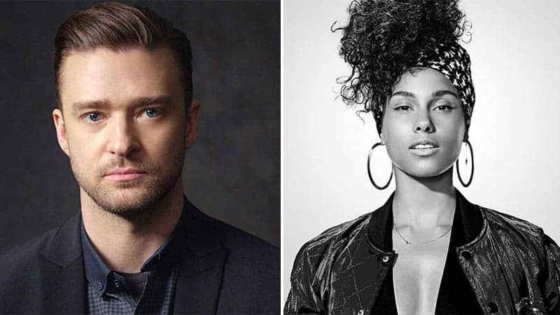 Justin Timberlake y Alicia Keys