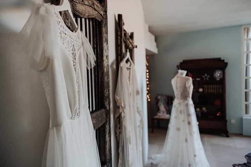 vestido de novia detalles
