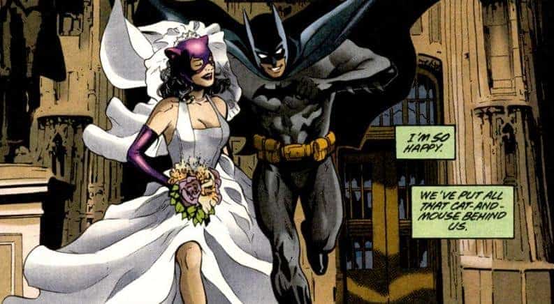Batman le pide matrimonio a Catwoman