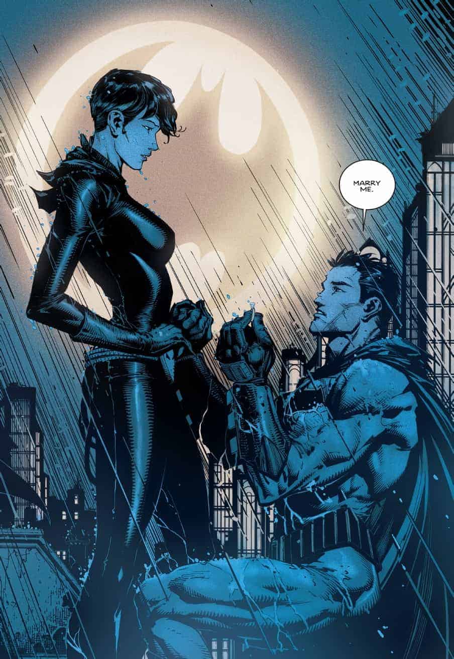 Batman le pide matrimonio a Catwoman