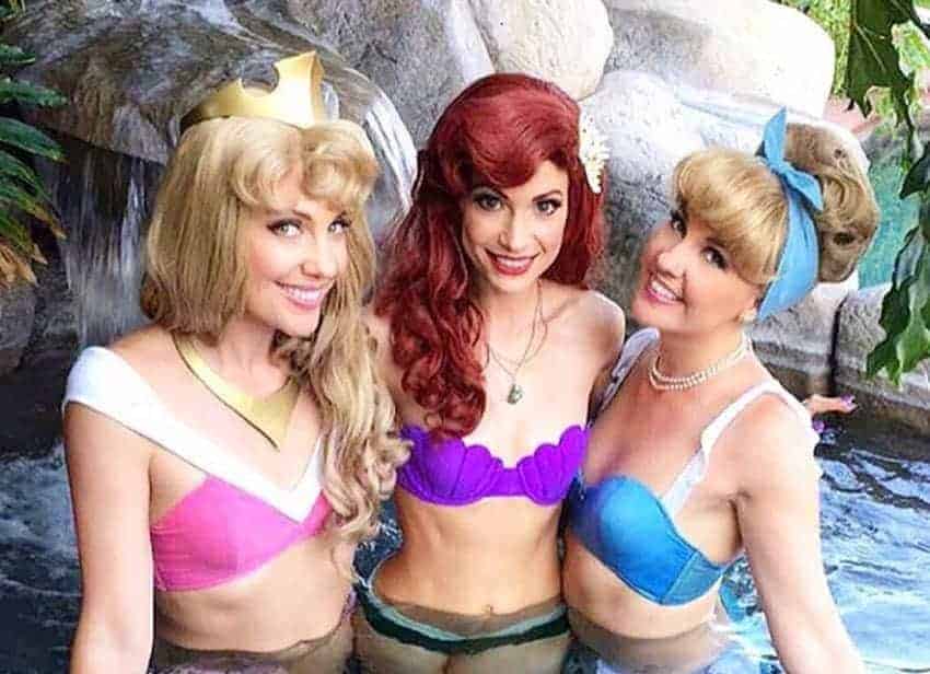 bikinis de las princesas Disney