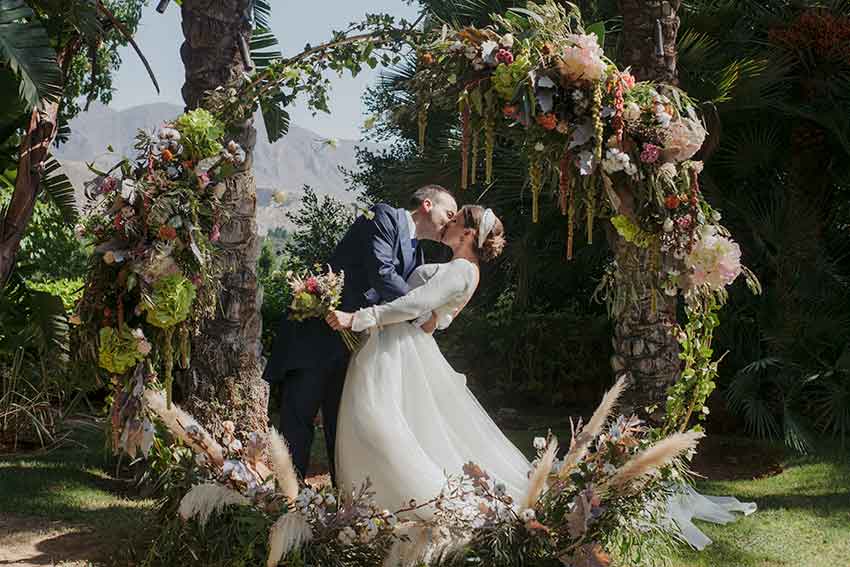 decoración floral para bodas