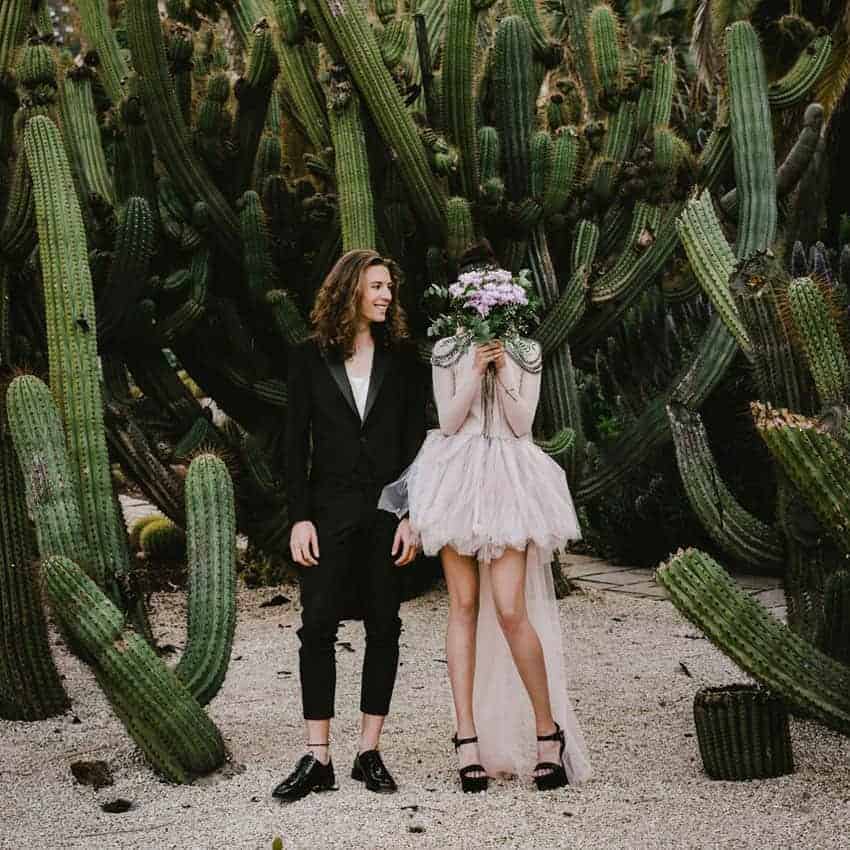 decoración de bodas con cactus 