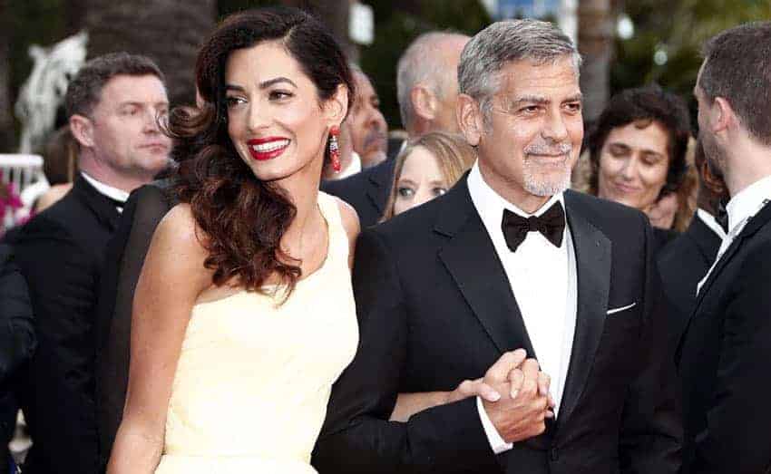 pidió matrimonio George Clooney a Amal