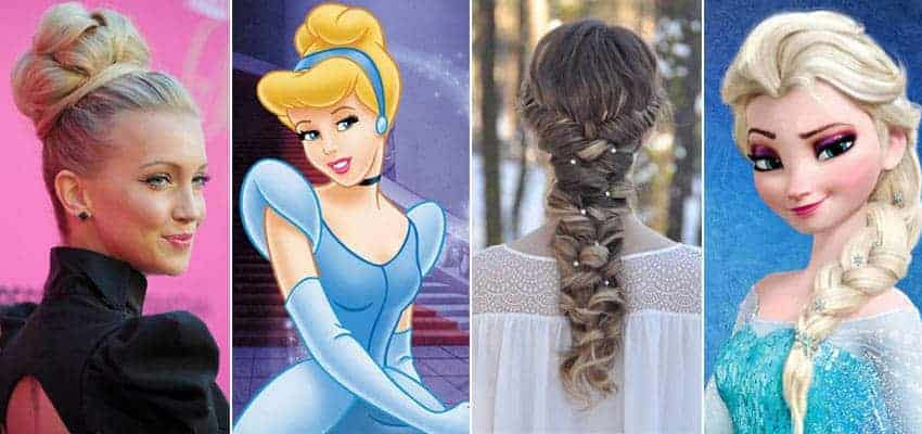 Peinados para invitada inspirados en las princesas Disney