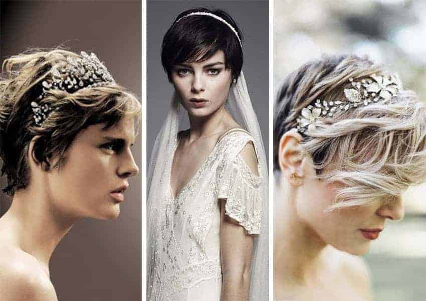 10 peinados para novias con pelo corto que no quieren dejarlo crecer   Vogue España