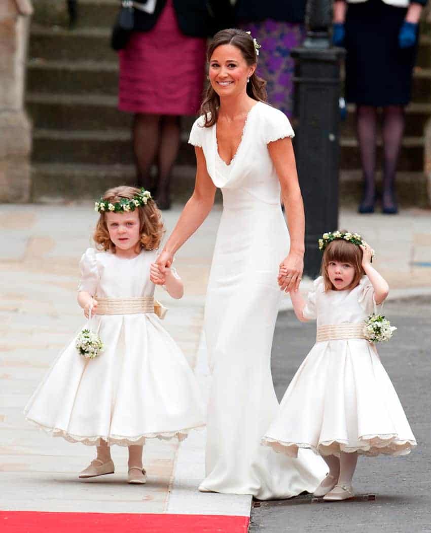 vestido de novia de Pippa Middleton