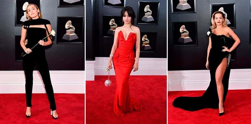 alfombra roja Premios Grammy 2018
