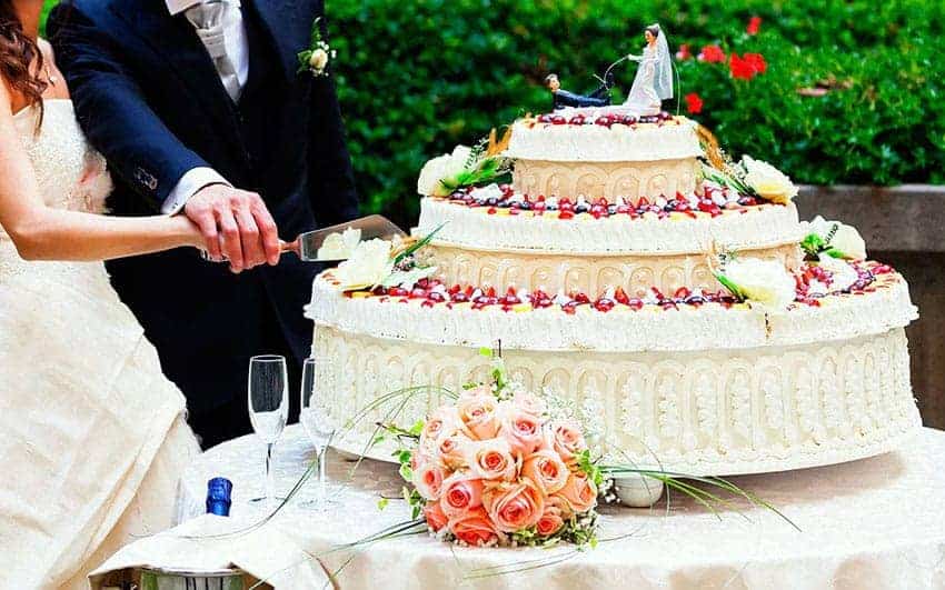 tartas para bodas en verano