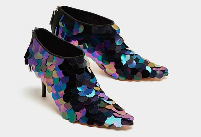 Zapatos de sirena de Zara