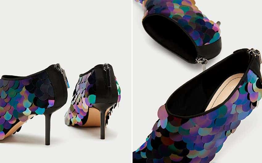 Zapatos de sirena de Zara