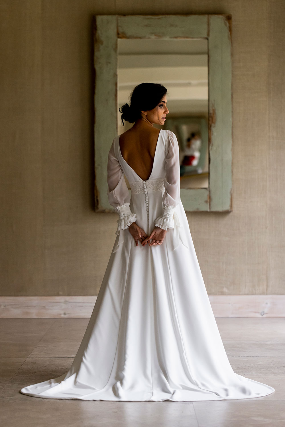Vestidos de novia con encaje: 10 ideas que te encantarán