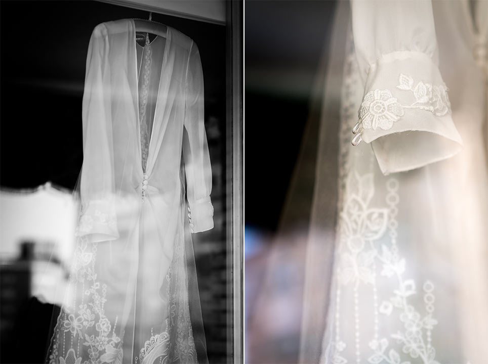 Vestidos de novia dos piezas // Diseño: Beatriz Álvaro // Fotografía: Liven Photography 