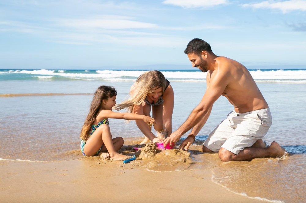las mejores playas para familias luna de miel en familia