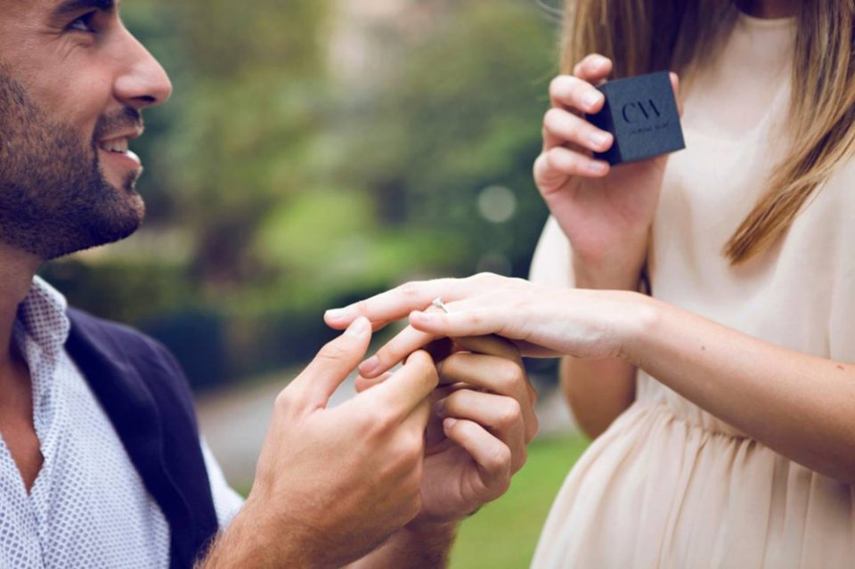 cómo pedir la mano a tu pareja