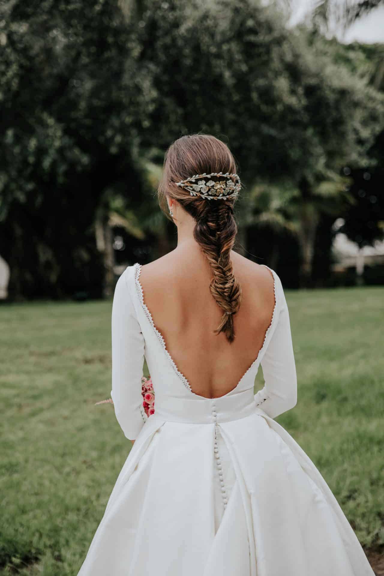 boda en verano vestidos con espalda descubierta