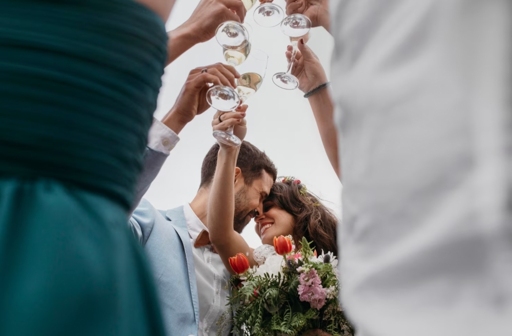 cóctel de boda