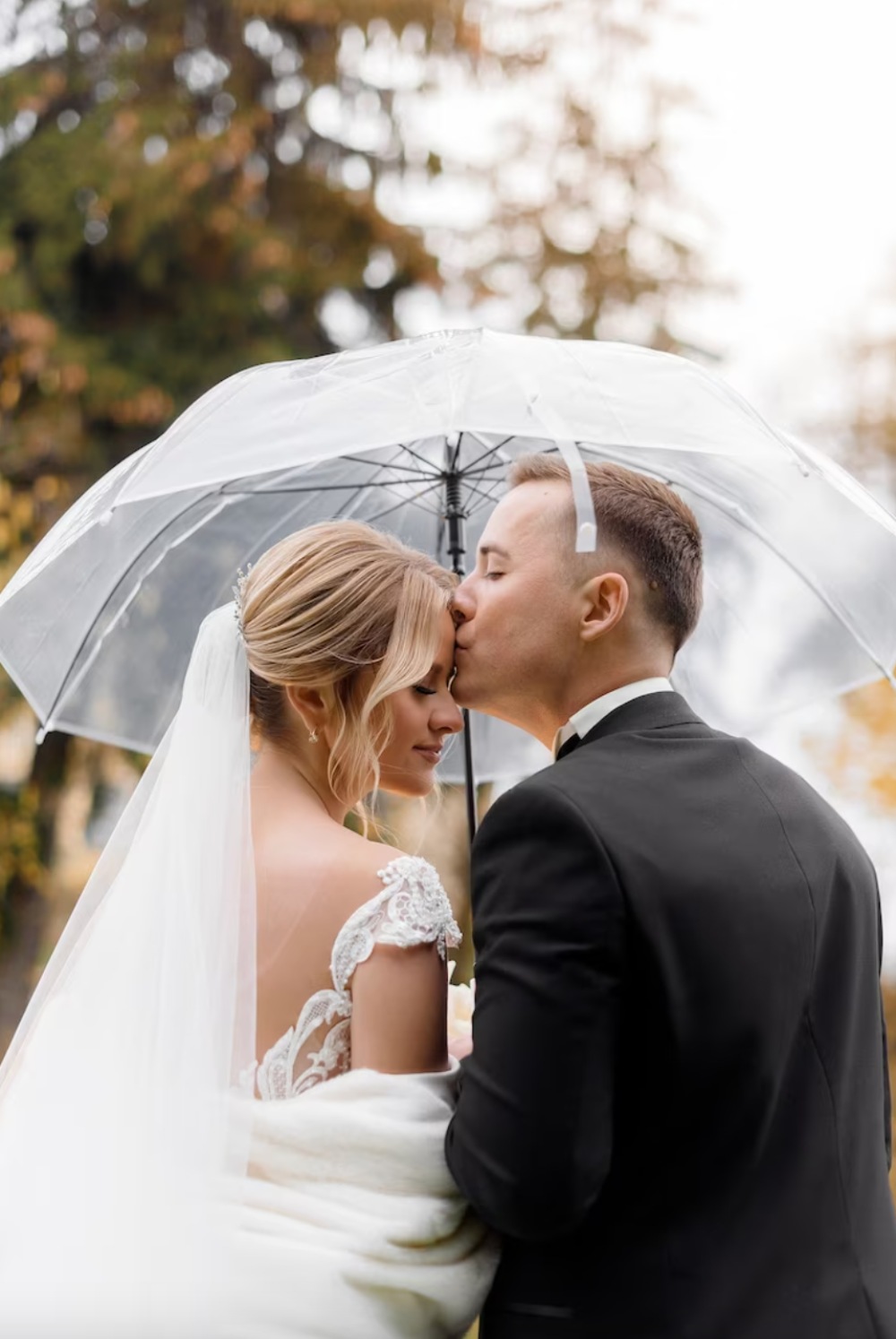paraguas para novias seguro de boda