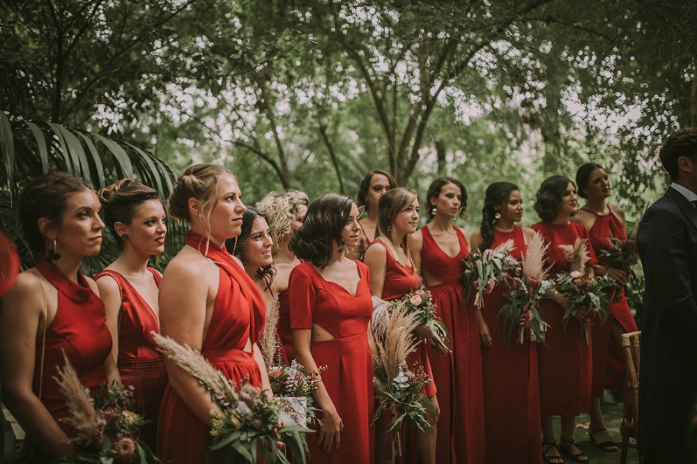 vestidos rojos para bodas invitadas
