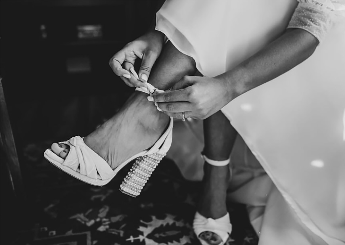 Elegir unos zapatos de novia cómodos es fundamental para disfrutar del gran día
