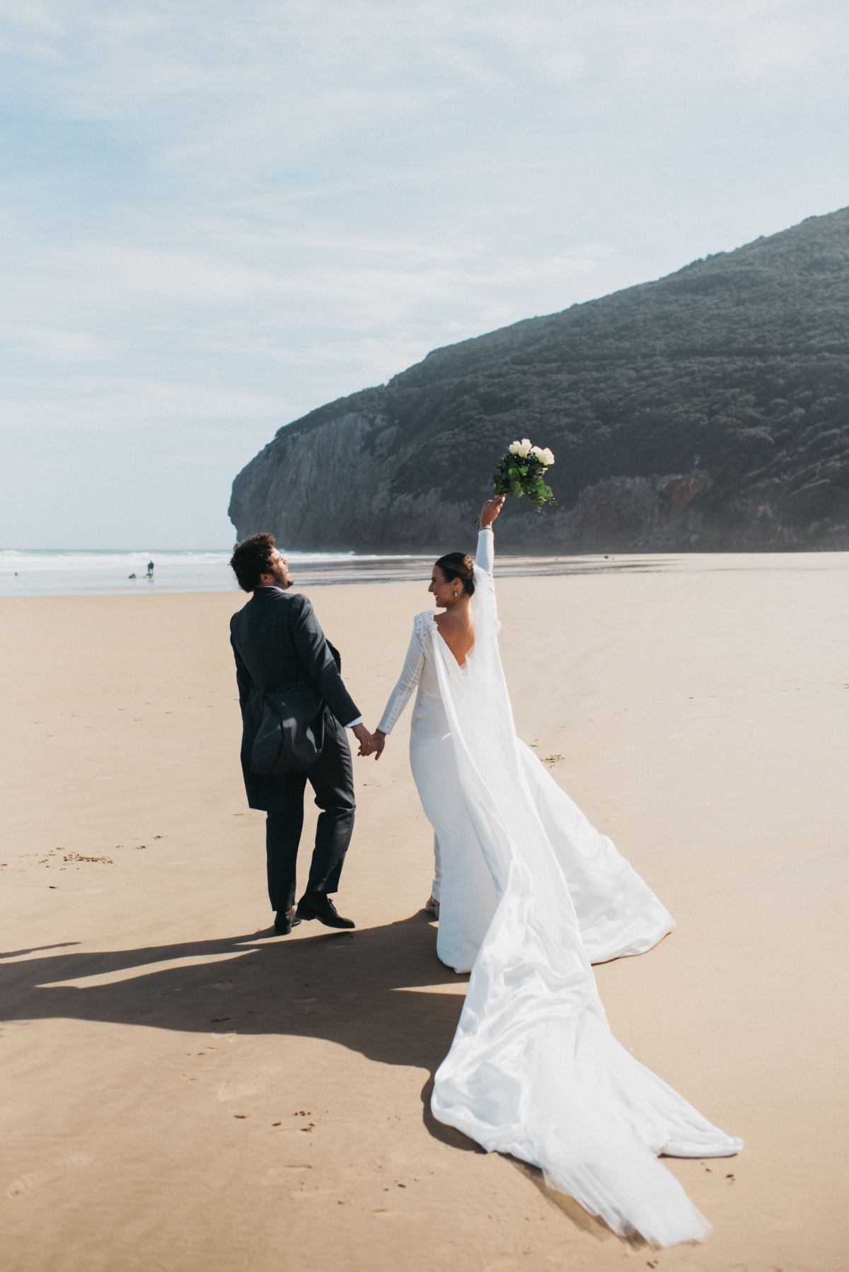 reportaje fotográfico de boda postboda playa boda en la playa