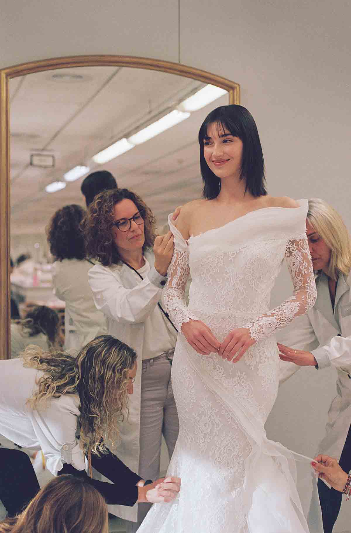 Modista Atelier pronovias diseñadores de vestidos de novia
